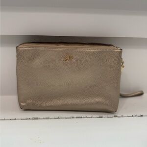 Freshly Picked Metallic Gold Wristlet